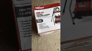 Hyper tough POWER WASHER1800psi [upl. by Otcefrep]