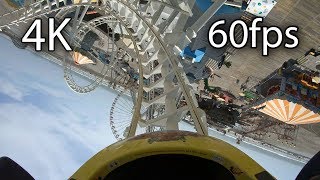 Sea Serpent front seat onride 4K POV 60fps Moreys Piers [upl. by Beutner]