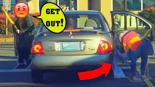 Sneaking Into Peoples Cars Prank Part 3 [upl. by Lindberg]