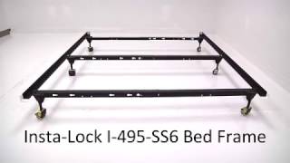 Mantua I495SS6 TwinFullQueen Bed Frame Setup Video [upl. by Arec89]