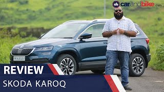 2020 Skoda Karoq  Review  Price  Specs  Features  carandbike [upl. by Ahsilahk]