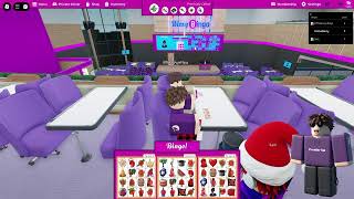 Bloxy Bingo w My boyfriend  ROBLOX roadto400subs roblox roleplay [upl. by Ardnnek835]