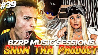 REACCIONANDO a Snow Tha Product  BZRP Music Sessions 39  CHARLA y DESAFIO ❄️ [upl. by Ravilob]