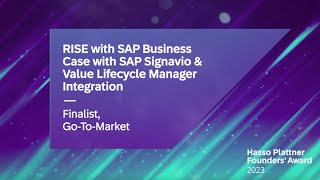 SAP Signavio amp SAP Value Lifecycle Manager Integration [upl. by Julie]