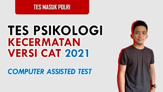 TES PSIKOLOGI SELEKSI POLRI I BAGIAN KECERMATAN VERSI CAT [upl. by Novahs]