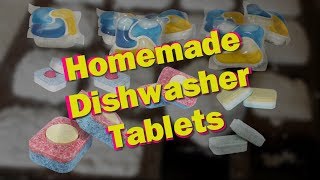 How to Make Dishwasher Tablets in 2 Minutes [upl. by Adnirb]