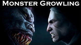 Monster Growling Sound Effects  Hi Audio Quality [upl. by Ellehcor]