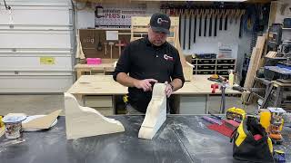 Making a set of Large Corbels [upl. by Barcellona]