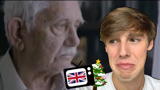 American Reacts to quotBritish Christmas Adsquot [upl. by Egnalos]