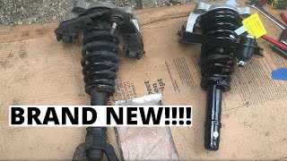 How to REPLACE STRUTS on a 2001 Chrysler Sebring LXI [upl. by Sheline]