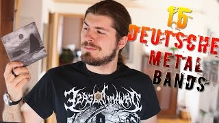 15 Deutsche METAL Bands die du anhören solltest [upl. by Calista]