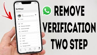 How To Remove Two Step Verification In WhatsApp  Full Guide [upl. by Hahseram112]