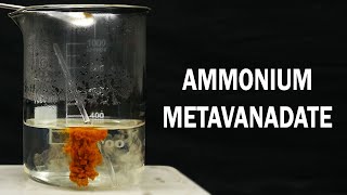 Making Ammonium Metavanadate [upl. by Sirrot]