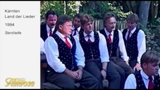 Sterzliadle Video  MGV Almrose Radenthein  Solo Franz Hofer  Kärnten Land der Lieder  1994 [upl. by Weide]