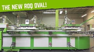 Introducing the ROQ Oval the Ultimate Automatic Screen Printing Machine [upl. by Horwitz]