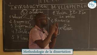 Methodologie de la dissertation a faire au BAC [upl. by Nailliw]