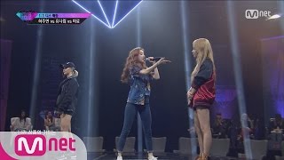 UNPRETTY RAPSTAR3 ”Girls gathered talk too much” Miryo vs Euna Kim vs Ha Joo Yeon Diss Battle [upl. by Deeas]