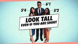 4 BEST WAYS To LOOK TALLER and INCREASE HEIGHT  Tips for INDIAN MEN to LOOK TALL  Mayank Bhttchrya [upl. by Greenfield]