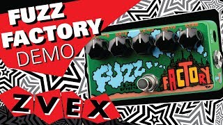 ZVEX Fuzz Factory demo video by Zachary Vex [upl. by Rede]