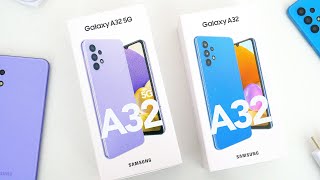 Samsung Galaxy A32 4G  A32 5G Review amp Comparison Very Different Phones [upl. by Queenie293]