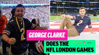 George Clarke Does The NFL London Games In Style With Marriott Bonvoy 😍  NFL UK amp Ireland [upl. by Briny]