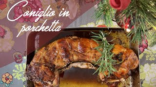 Le Ricette di Nicoletta  Coniglio in porchetta [upl. by Nonnaihr272]