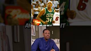 Paul Pierce wanted the switch onto LeBron ☘️😂 [upl. by Pren607]