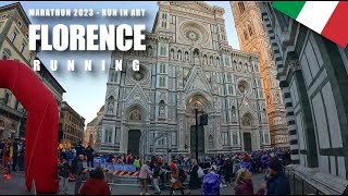 Florence Marathon 2023  Run in Art  Firenze Marathon [upl. by Lek223]