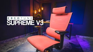 Whats NEW in Ergotune Supreme V3  The Ultimate Mesh Chair [upl. by Enomad]