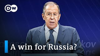 Russias Lavrov sparks rift at OSCE meeting  DW News [upl. by Aili]