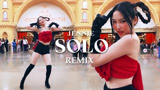 KPOP IN PUBLIC  ONE TAKE JENNIE  SOLO REMIX dance cover by REBORN [upl. by Ivo]