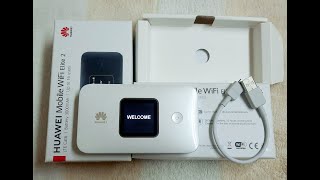 Huawei WIFI Device Unboxing Elite32 Model E578592c  LTE CAT6  mobile wifi  Pocket wifi device [upl. by Bocock68]