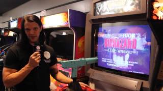 Resident Evil Gun Survivor 2 Biohazard Code Veronica Arcade at Galloping Ghost Arcade [upl. by Elsbeth]