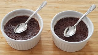 2 Minuten Mikrowellen Brownies  Mikrowellen Rezept [upl. by Ebsen980]