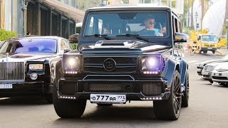 Brabus 700 G63 Sound  The Most Badass 4X4 EVER [upl. by Aisel]