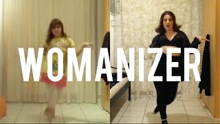 NOW vs THEN  Laura dancing to Womanizer by Britney Spears [upl. by Morly557]