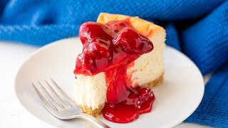 How to Make New York Cheesecake  The Stay At Home Chef [upl. by Nodanrb976]