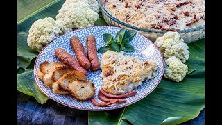 GRATIN CHOU FLEUR  ILE DE LA REUNION [upl. by Ardnasella]