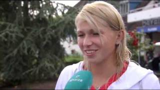 Interview Michaëlla Krajicek Rosmalen 2009 [upl. by Maryly]