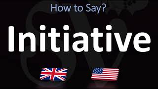 How to Pronounce Initiative 2 WAYS UKBritish Vs USAmerican English Pronunciation [upl. by Yve]