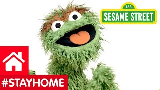 Sesame Street Oscar the Grouch Says StayHome [upl. by Ketty851]