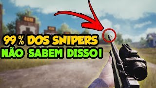 Todo SNIPER DEVERIA SABER DISSO  PUBG Mobile Dicas [upl. by Alano]