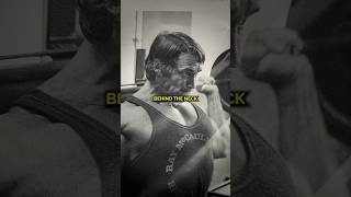 Arnold Schwarzeneggers Best Shoulder Exercises 🔥 shorts [upl. by Anastatius247]