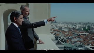 TELEFÓNICA 100 años  Felipe VI recrea inauguración  Anuncio España 2024 [upl. by Soilissav958]