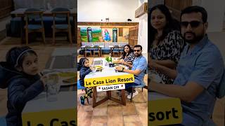 Dining Experience at Le Casa Lion Resort in Sasan Gir I Shorts I KISHANI VLOGS kishanivlogs hotels [upl. by Melonie344]