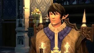 FFXIV  Promises Kept  Dinner With Aymeric  English Dub [upl. by Adleremse]