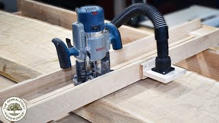 Flattening a Chainsaw Milled Slab  DIY Router Sled [upl. by Kassey689]