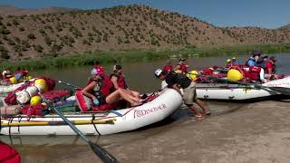 Green River Gates of Lodore Colorado and Utah Whitewater River Rafting [upl. by Eislek]