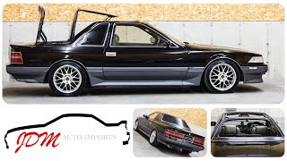 1989 Toyota Soarer Aerocabin Walk Around  JDM Auto Imports LLC [upl. by Trevlac90]