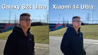 Xiaomi 14 Ultra vs Samsung Galaxy S24 Ultra Camera Comparison [upl. by Inat]